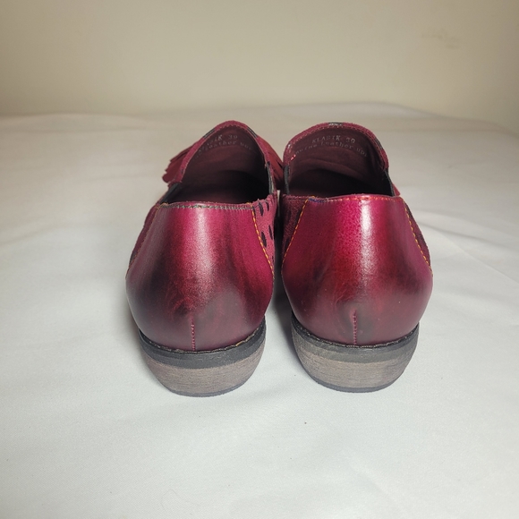 Sold L'Artiste Klasik Spring Step Maroon Tassle sz EU39 - Picture 4 of 9